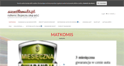 Desktop Screenshot of matkomis.pl